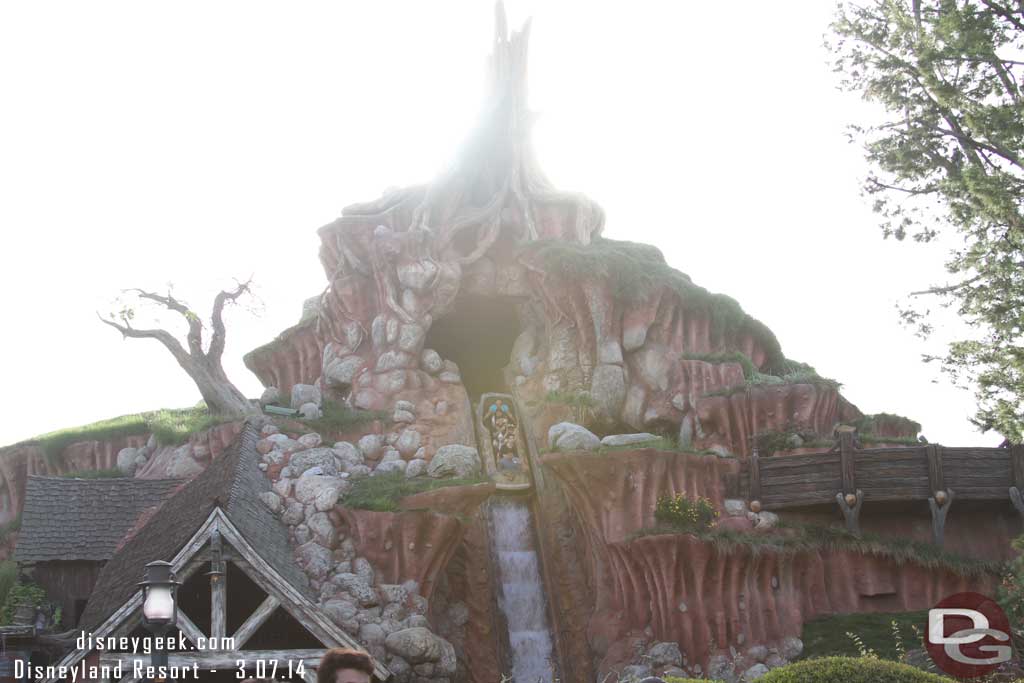 Splash Mountain has reopened from its annual downtime.