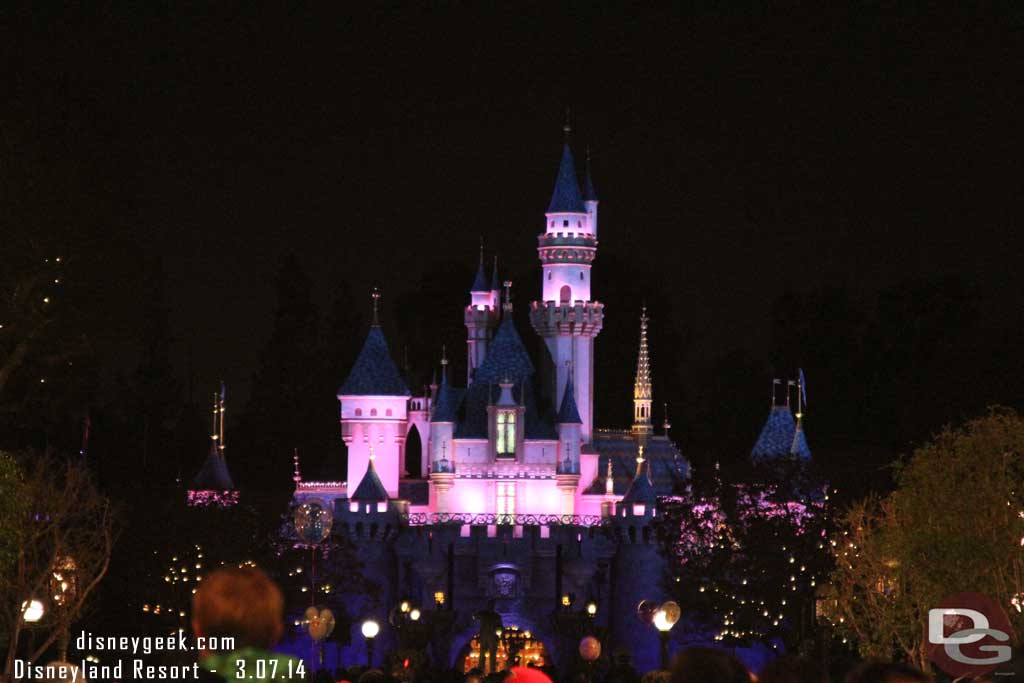 After the show rushed over to Main Street to catch Remember, only to be met with a 15 minute delay in the start of the show.