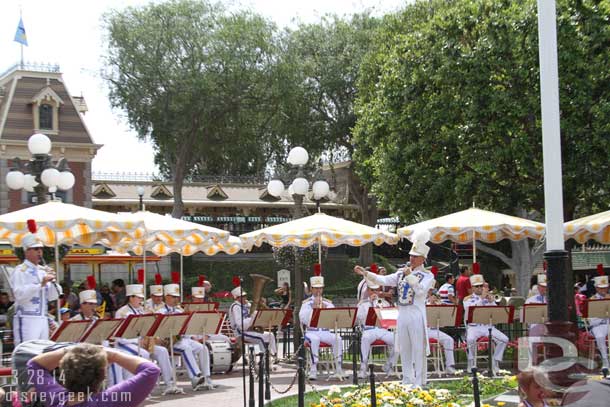 One more Disneyland Band picture before venturing further into the park.