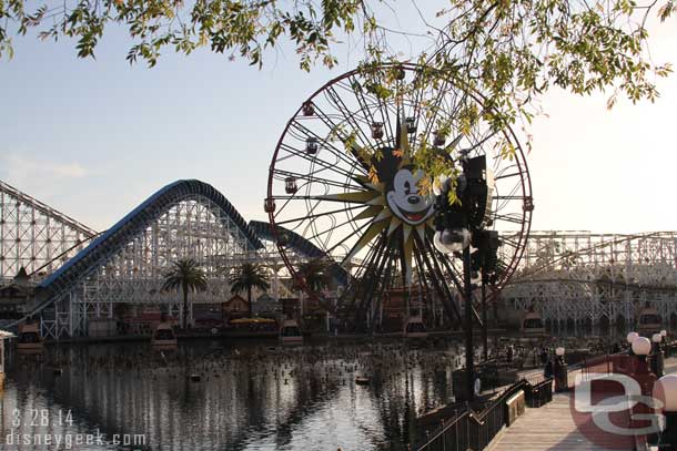 Paradise Bay being prepared for World of Color.