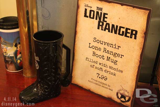 The Lone Ranger boot is still available.