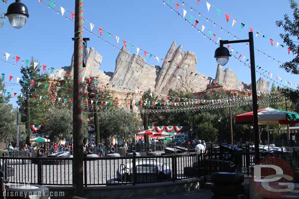 The festival of the flying tires at Luigis