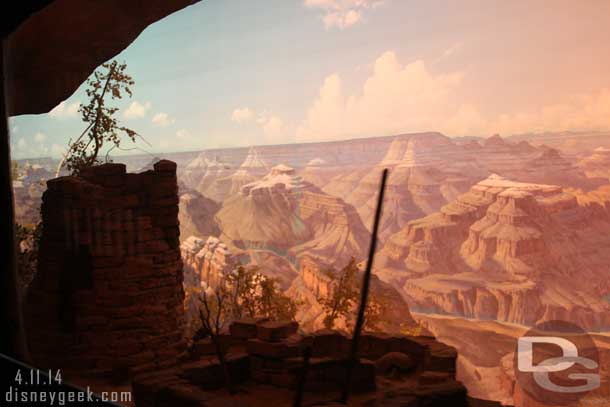 The Grand Canyon Diorama from the Disneyland Railroad.