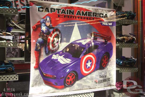 Ridemakerz has a Captain America Camaro 