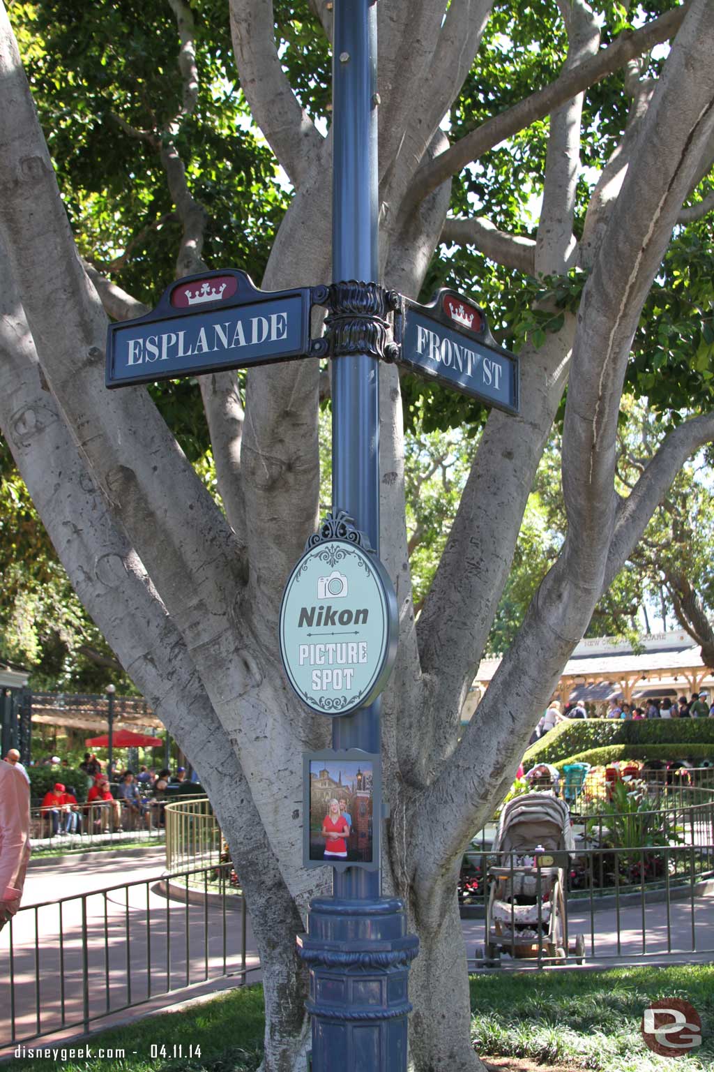 A Nikon Picture spot near the Haunted Mansion