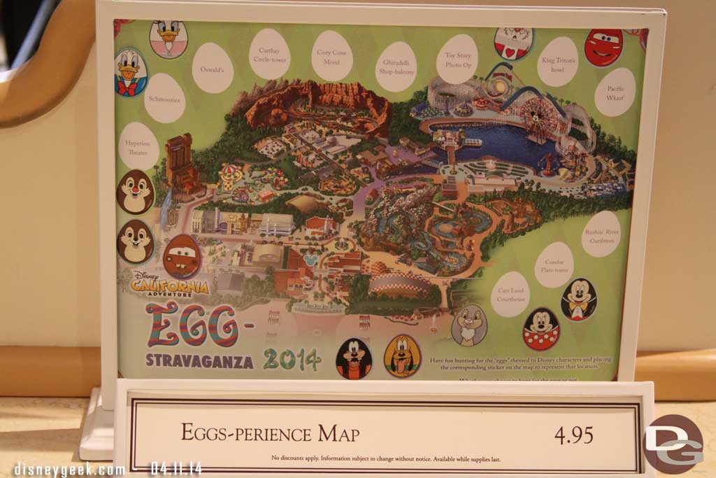 The DCA map.  Again I will not be posting pictures of the eggs in this update, they will be in their own update.