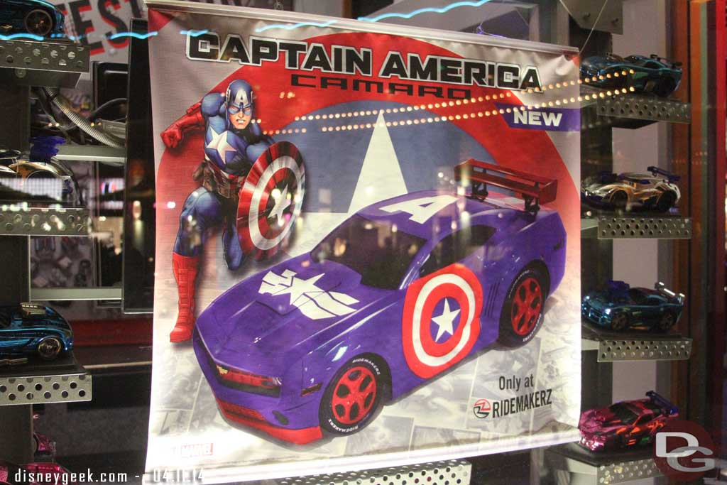 Ridemakerz has a Captain America Camaro 