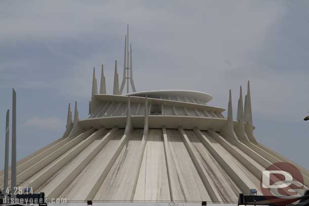 Space Mountain looks the same too.