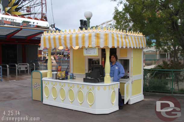 Noticed the Lemonade stand by the Zephyr was back (it may be been for weeks and I just did not notice it).