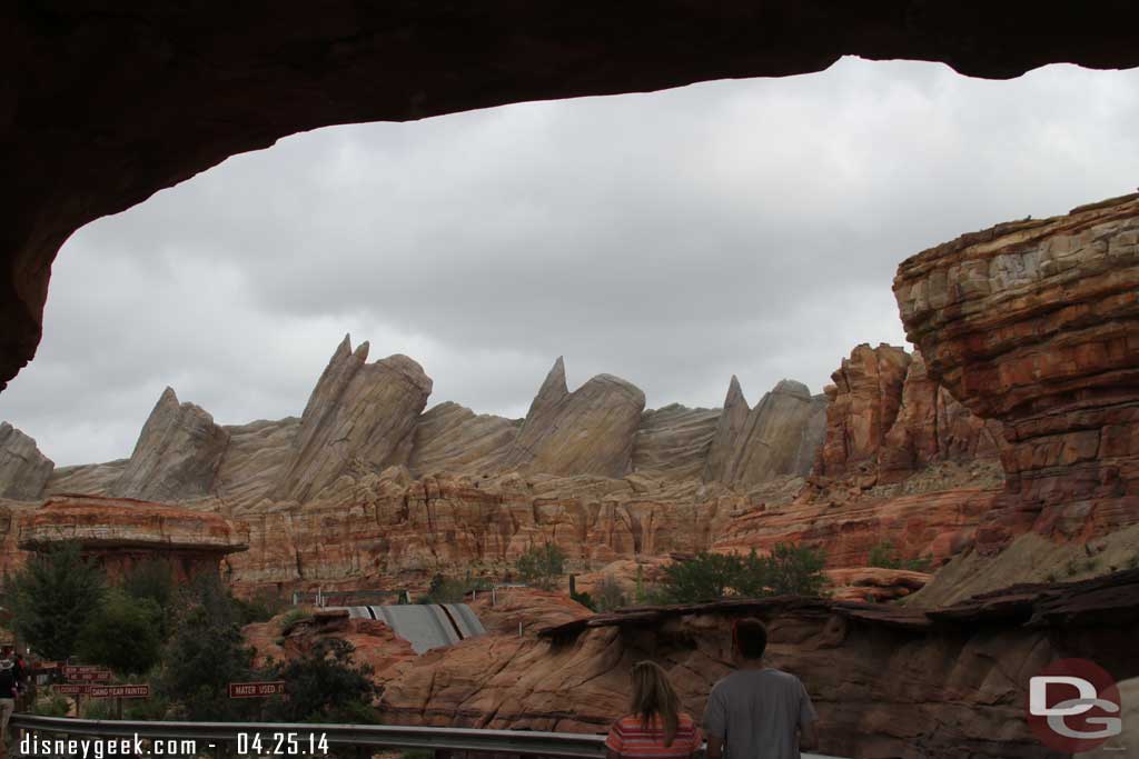 Passed through Cars Land.