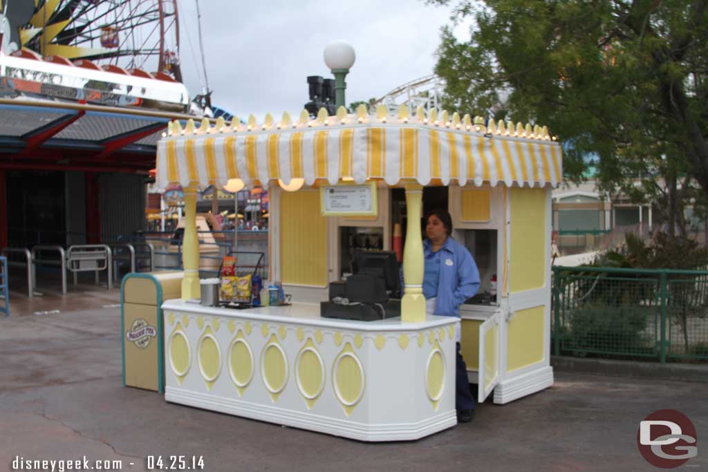 Noticed the Lemonade stand by the Zephyr was back (it may be been for weeks and I just did not notice it).