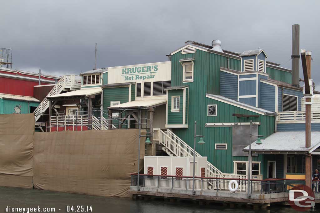 Another look at the Wharf work.