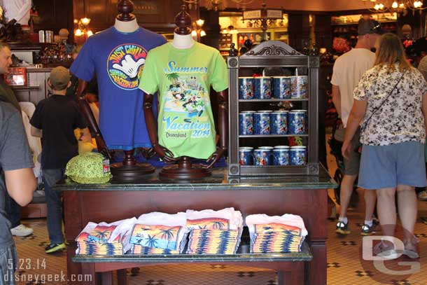 Summer merchandise in the Emporium.