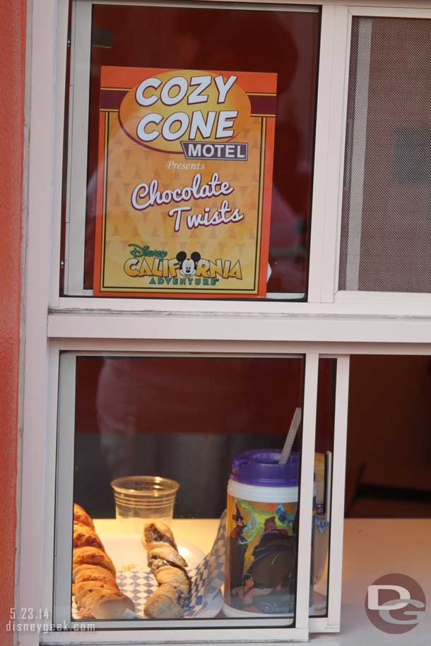 One of the Cozy Cones features Chocolate Twists