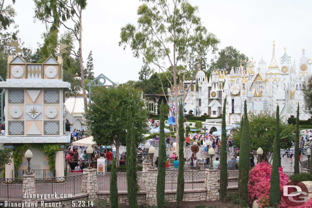 Small World has reopened.