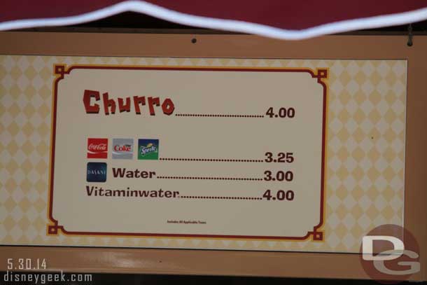 The Churro cart near Redwood Creek.