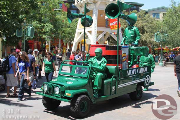 This past week the Operation: Playtime! - Featuring the Green Army Men performed their 10,000th show.