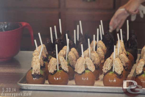 Maleficent treats being created.