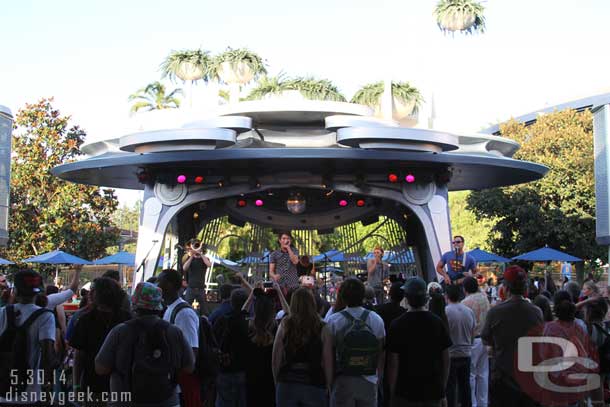 Suburban Legends performing at Tomorrowland Terrace