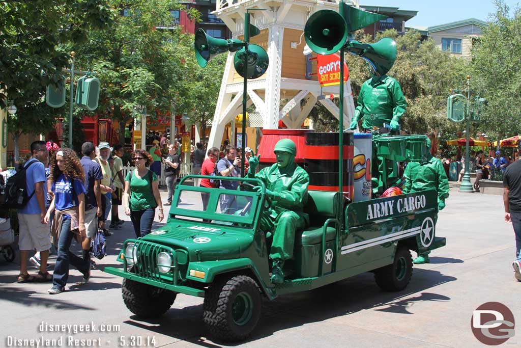 This past week the Operation: Playtime! - Featuring the Green Army Men performed their 10,000th show.