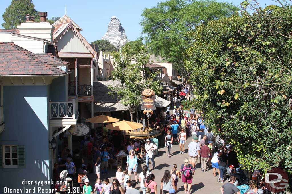 Adventureland from the treehouse