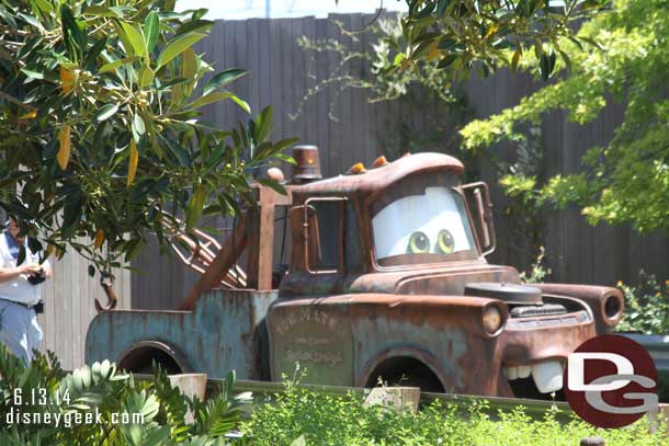 Mater cruising on Cross Street heading to the Cozy Cone.