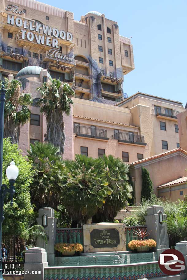 Since it was Friday the 13th here is one more Tower of Terror picture.