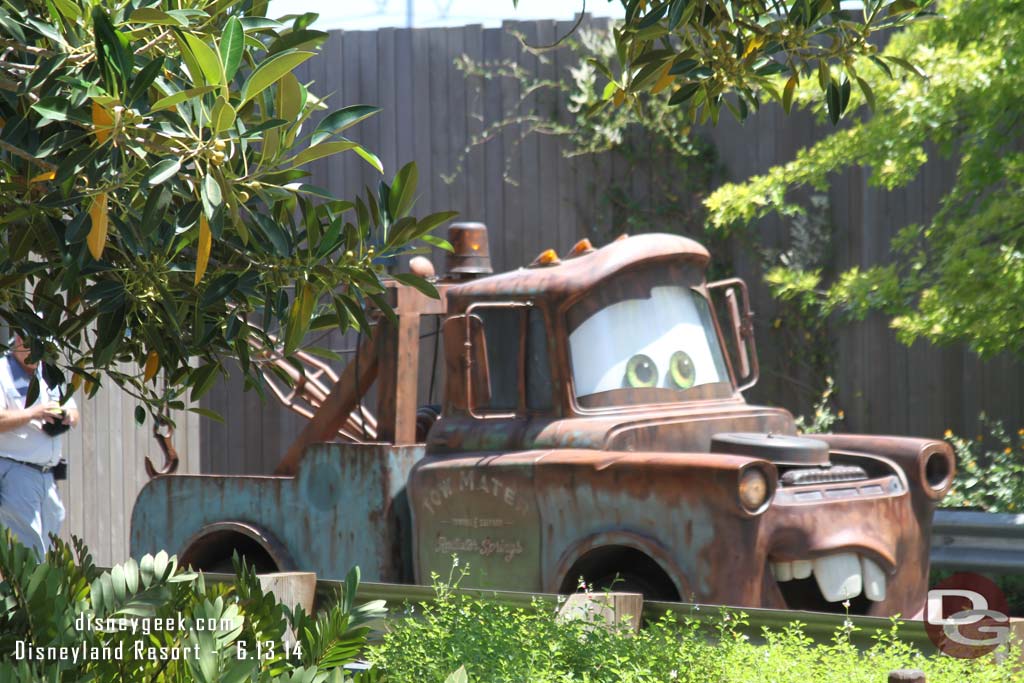 Mater cruising on Cross Street heading to the Cozy Cone.