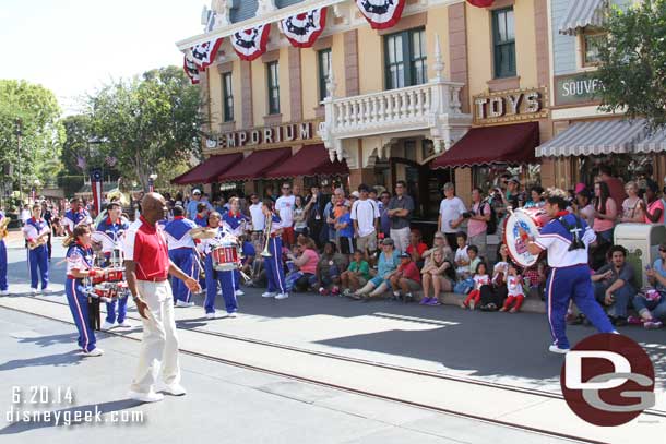 Near Town Square they stopped and played Under the Sea from the Little Mermaid.