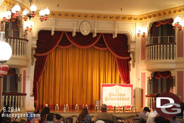 Saw some internet postings that the Laughingstock Co will be ending their run at the Golden Horseshoe in early July with a new show coming soon after.  I have not seen any official announcements from Disney yet.