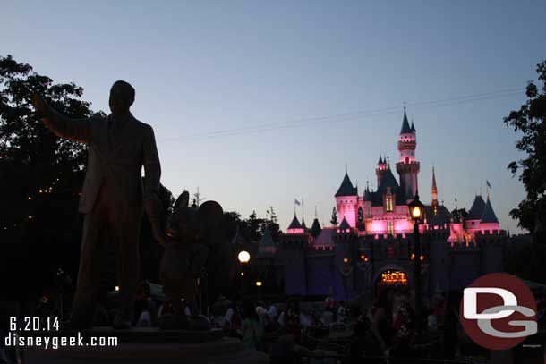 Partners and Sleeping Beauty Castle