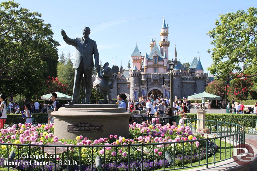 Partners Statue at Disneyland.