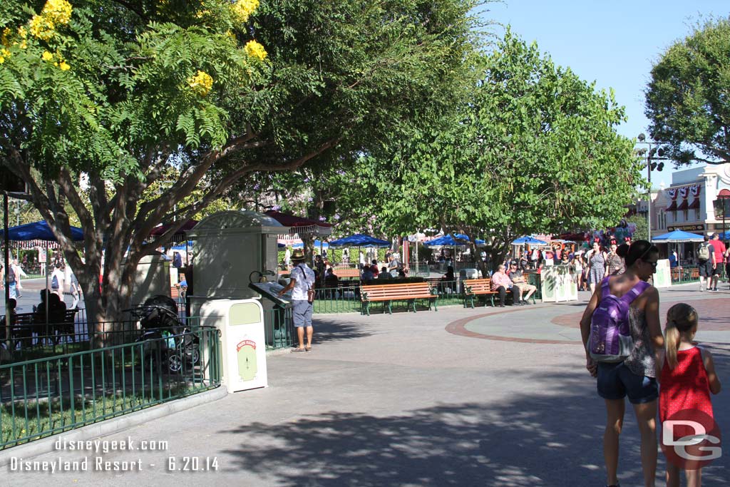 Heading back to Main Street.