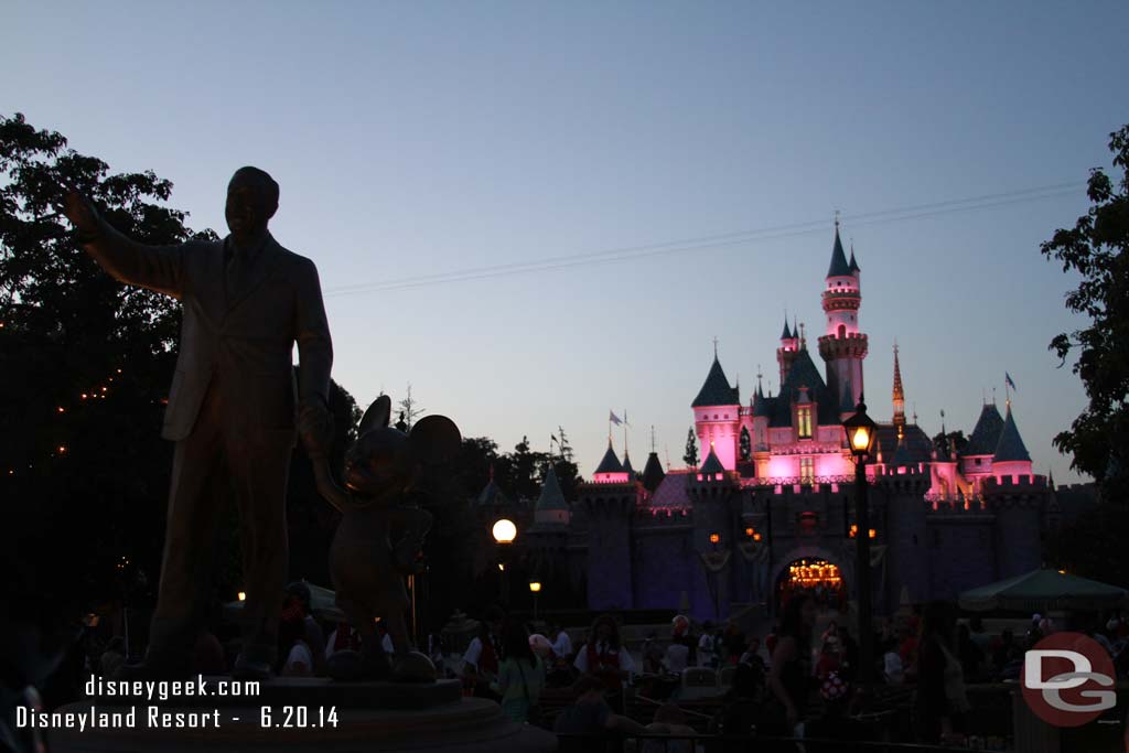 Partners and Sleeping Beauty Castle