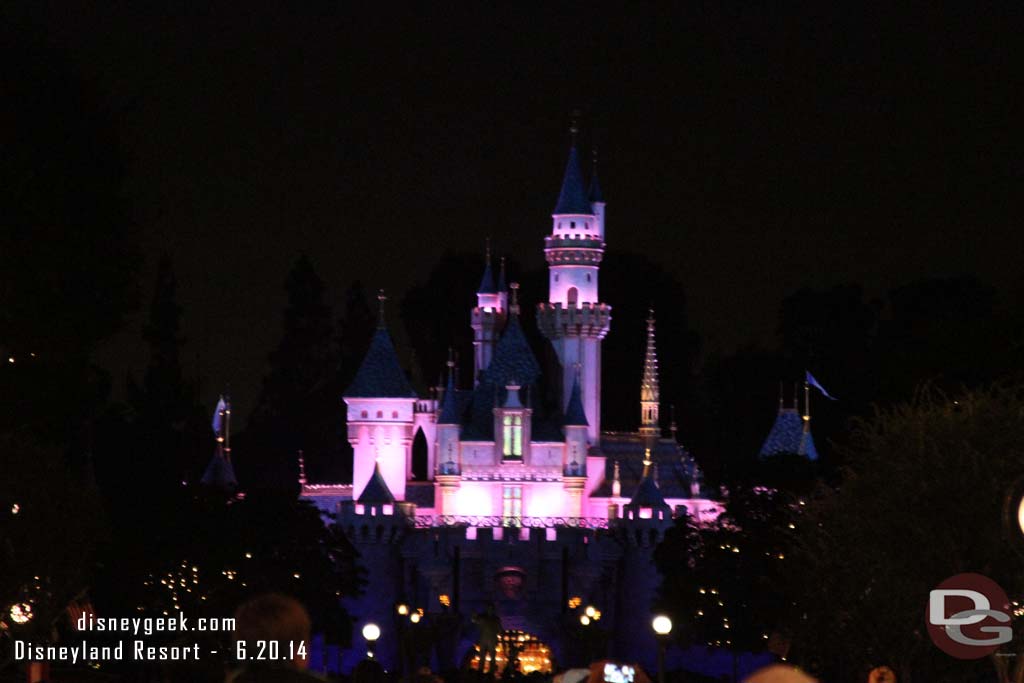 No signs of Tinkerbell or Dumbo during Magical tonight.