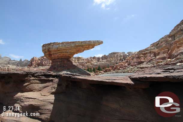 Willys Butte in Ornament Valley - Cars Land