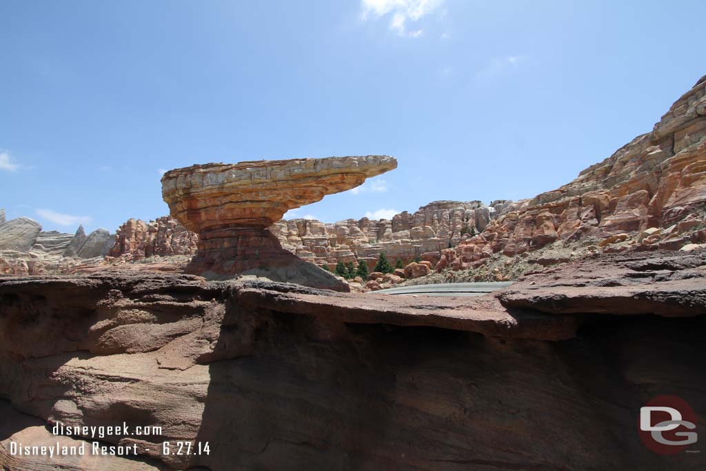 Willys Butte in Ornament Valley - Cars Land