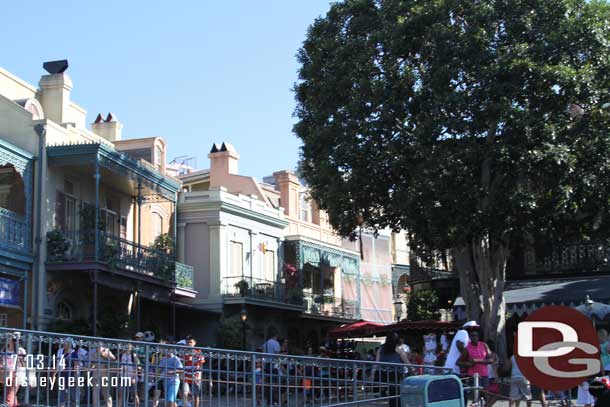 New Orleans Square looked about the same.