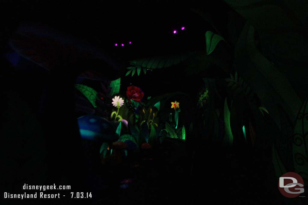 The flower sequence features more projections