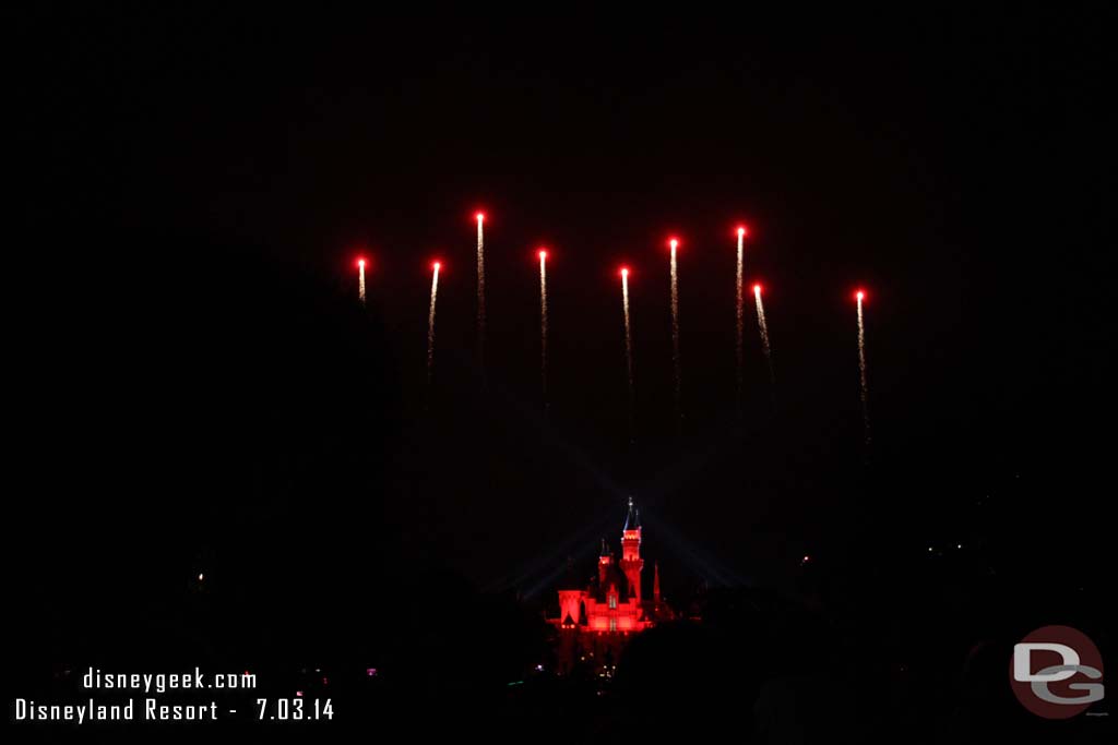 A couple pictures from Disneys Celebrate America! A Fourth of July Concert in the Sky