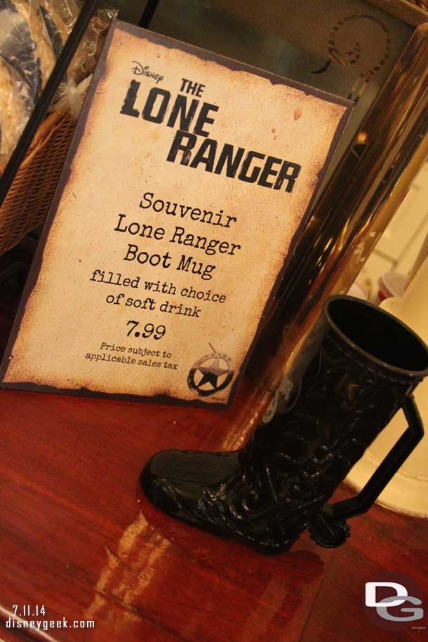 The Lone Ranger boot is still available.