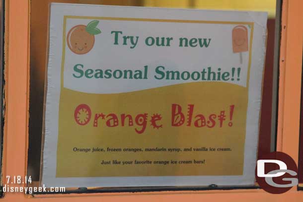 A seasonal smoothie.