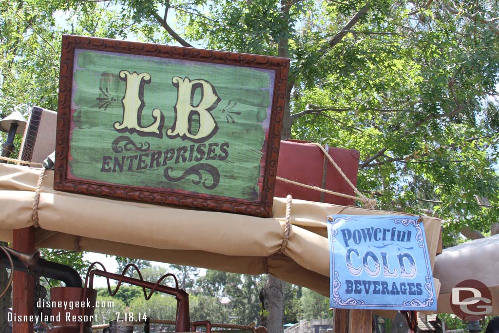 LB Enterprises, part of the Legends of Frontierland has opened a business.