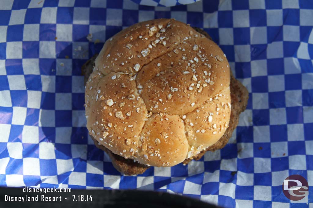 Tomorrowland Terrace changed their hamburger buns.. too bad the shoe string fries have not resurfaced!