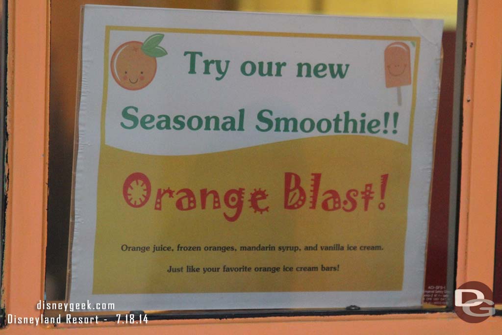 A seasonal smoothie.