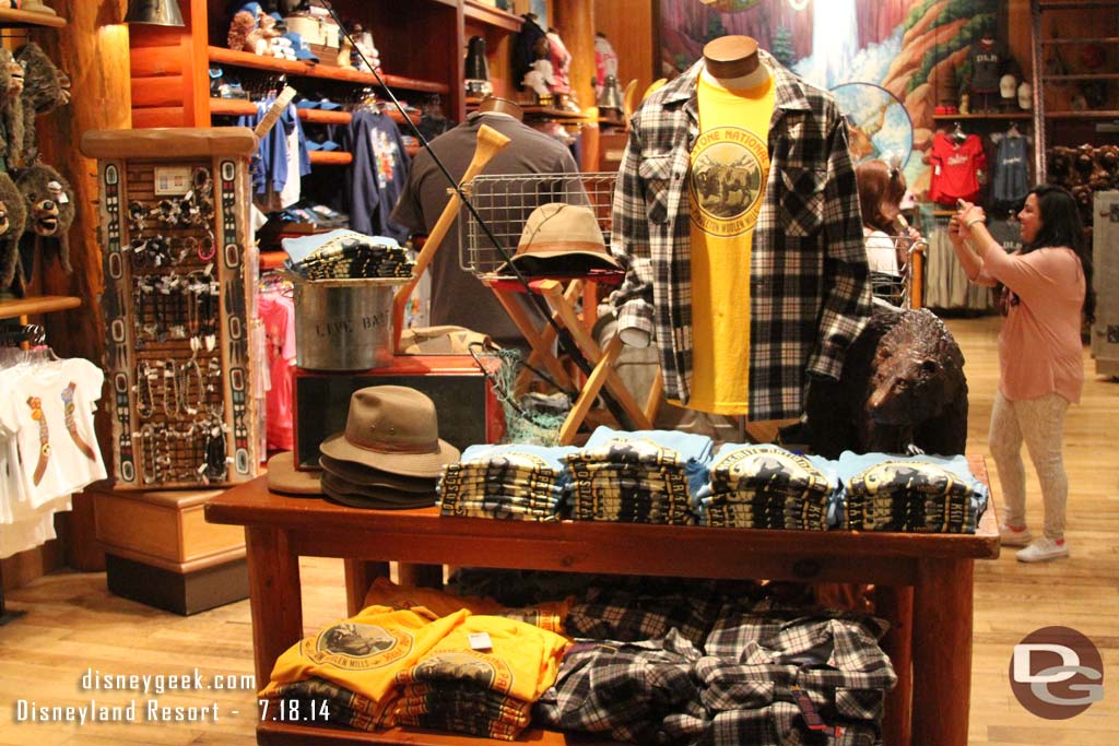 A look in Rushin River Outfitters.