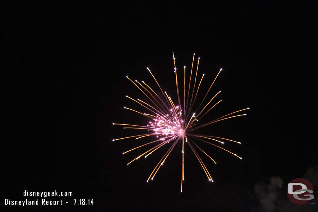 Closed out my night with Magical from the parking structure.