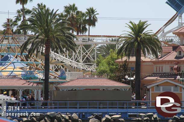 Still working out on the Pier