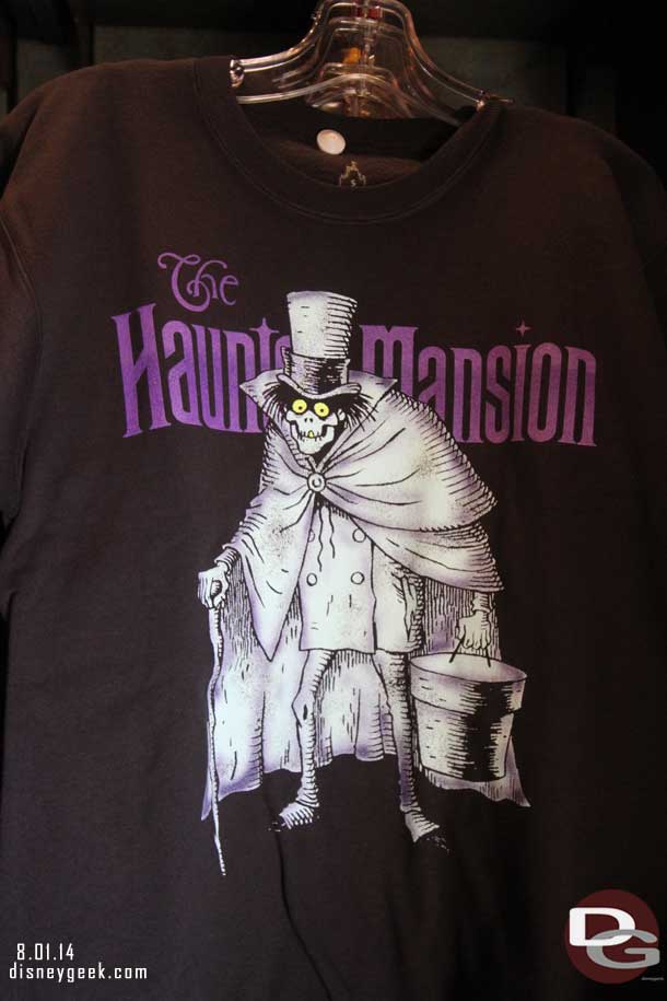 A Hatbox ghost shirt.