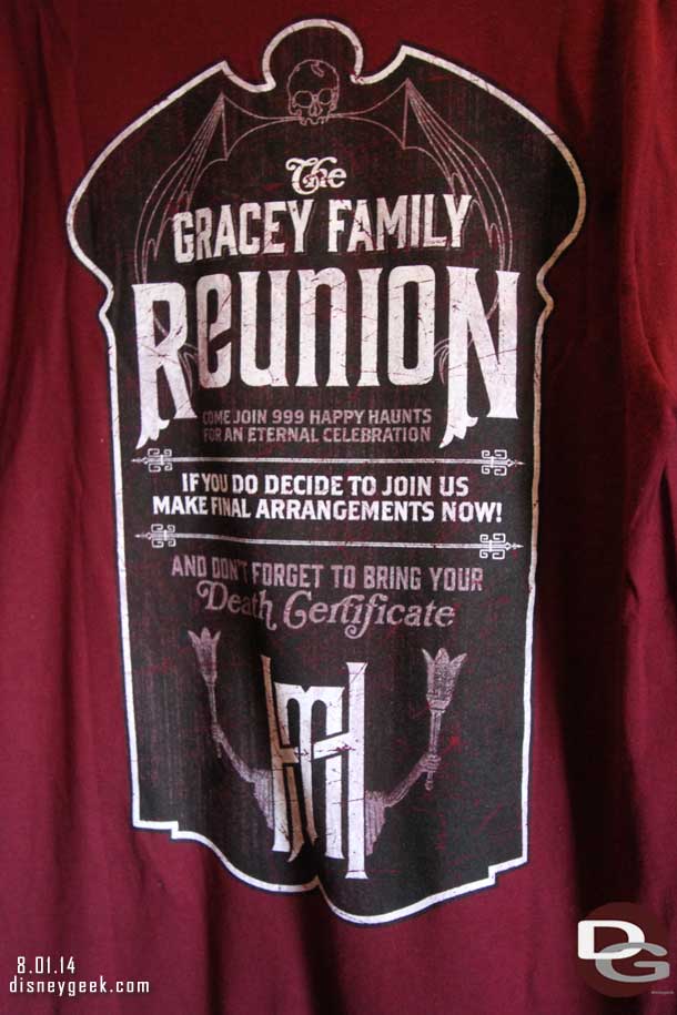 The Gracey Family Reunion shirt